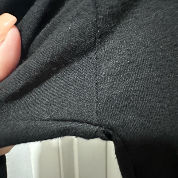 Eileen Fisher Black Jersey Knit Women's Blouse Size SP - Picture 4 of 5